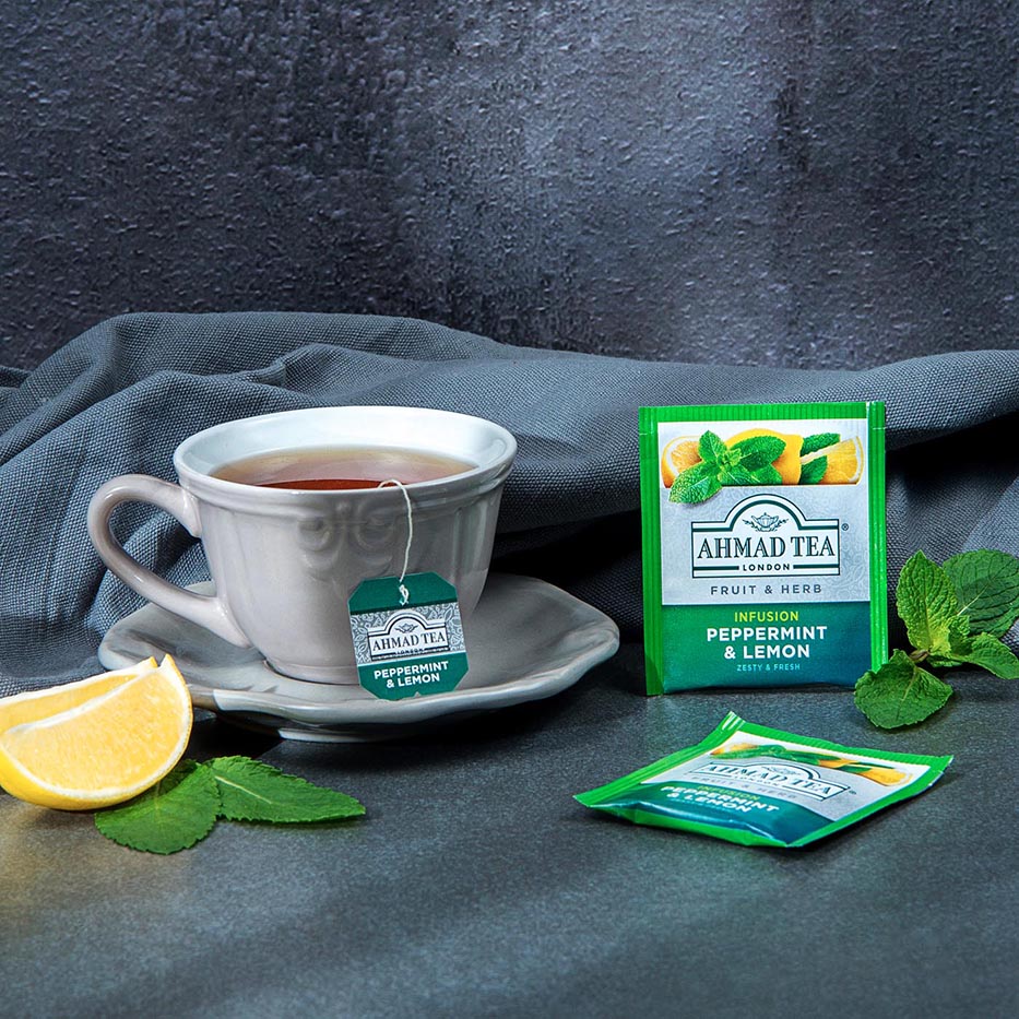 Gli infusi Ahmad Tea. Caffè Corsini, distributore esclusivo Italia del marchio Ahmad Tea