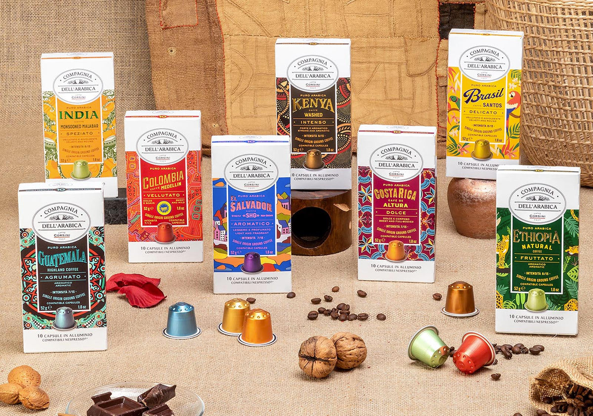 Capsule compatibili Nespresso® 100% Arabica Caffè Corsini