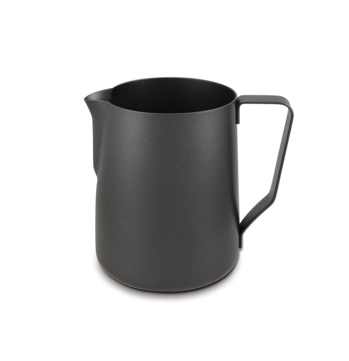 Lattiera per cappuccino in acciaio inox | Colore nero | Capacità 360 ml
