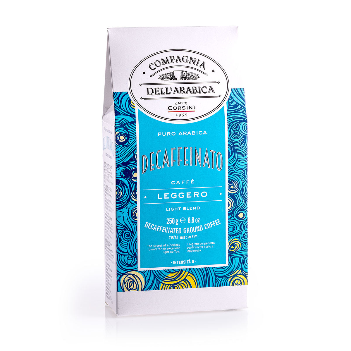 Caffè macinato 100% Arabica Decaffeinato | 250g