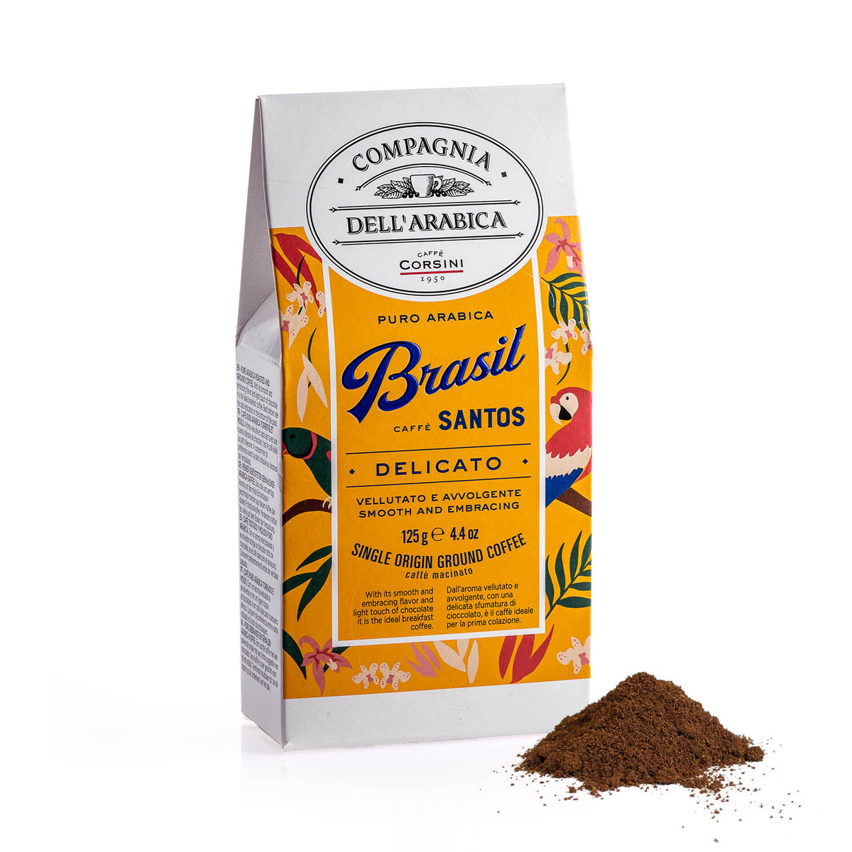 Caffè macinato | Brasil Santos | 100% Arabica | 125g
