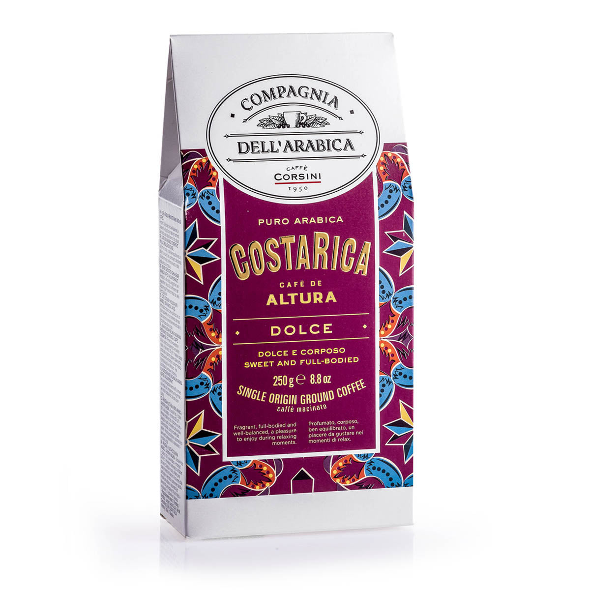 Caffè macinato Costa Rica | 100% Arabica | 250g