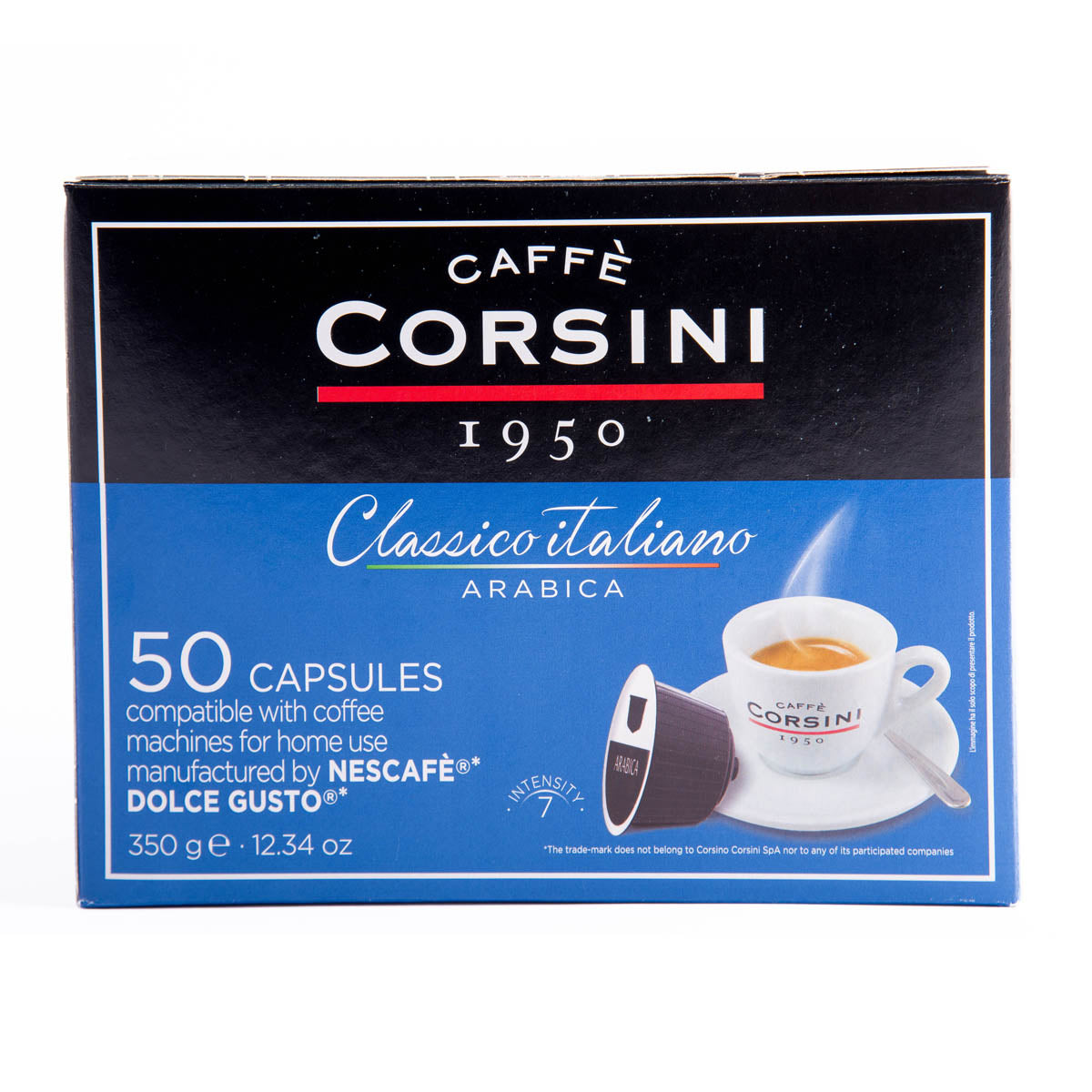 Nescafè® Dolce Gusto® compatible coffee capsules | Arabica Classico Italiano | 50 pieces