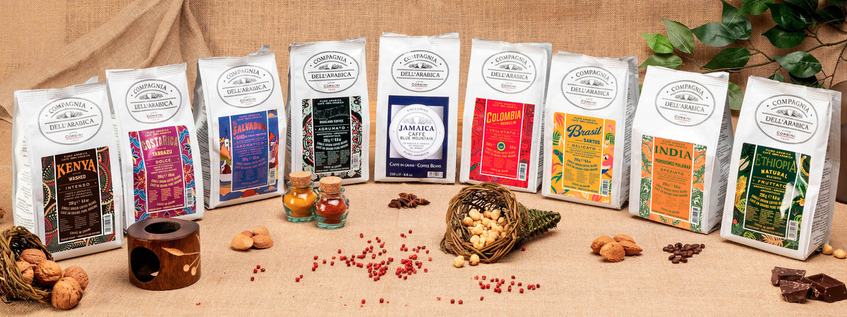 Gamma di caffè Compagnia dell'Arabica Caffè Corsini