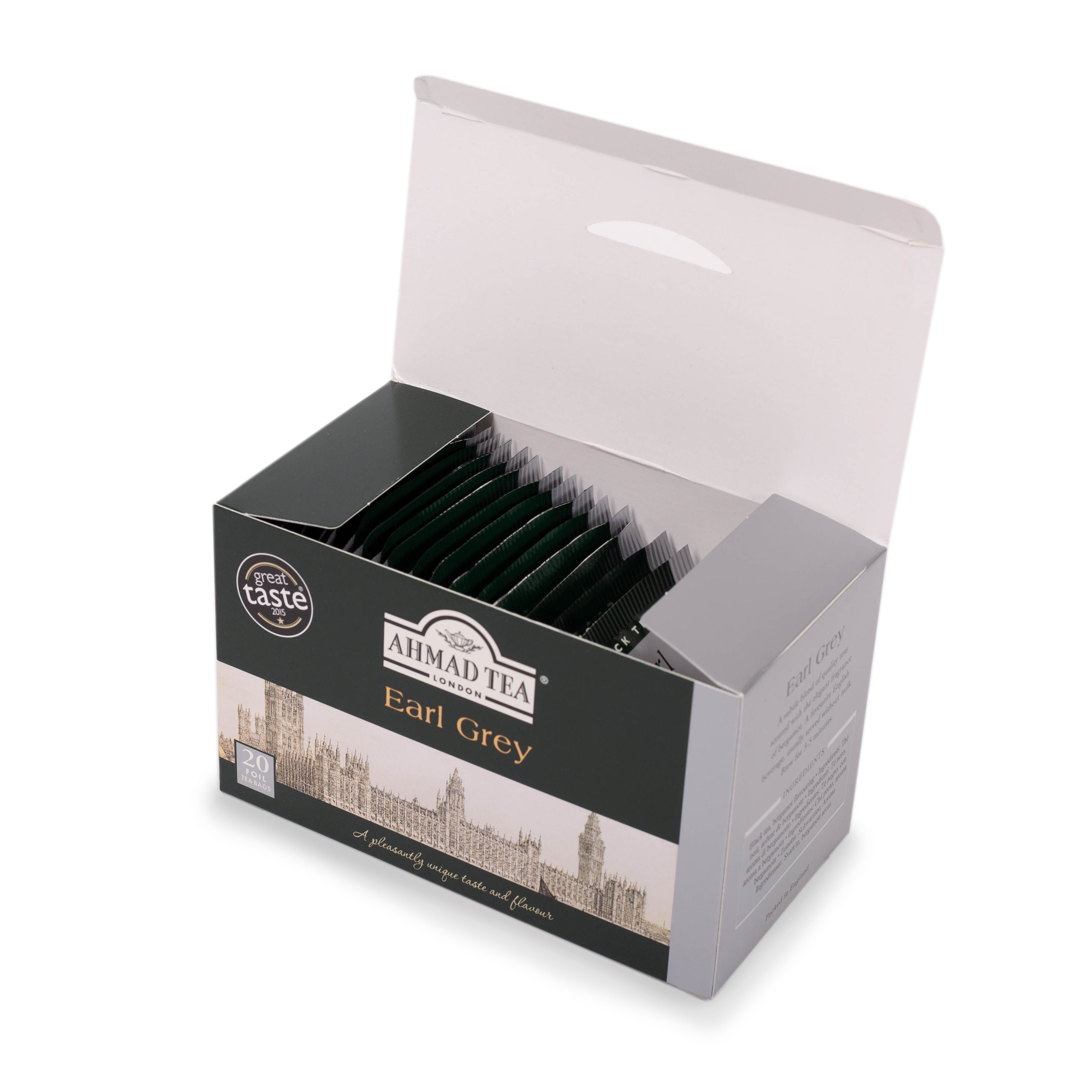 Earl Grey | 20 bustine per confezione | Cartone da 6
