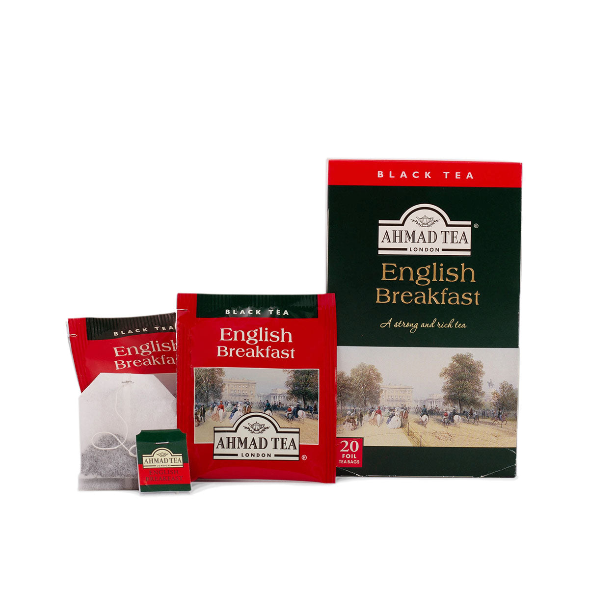 English Breakfast | 20 bustine ogni confezione | Cartone da 6
