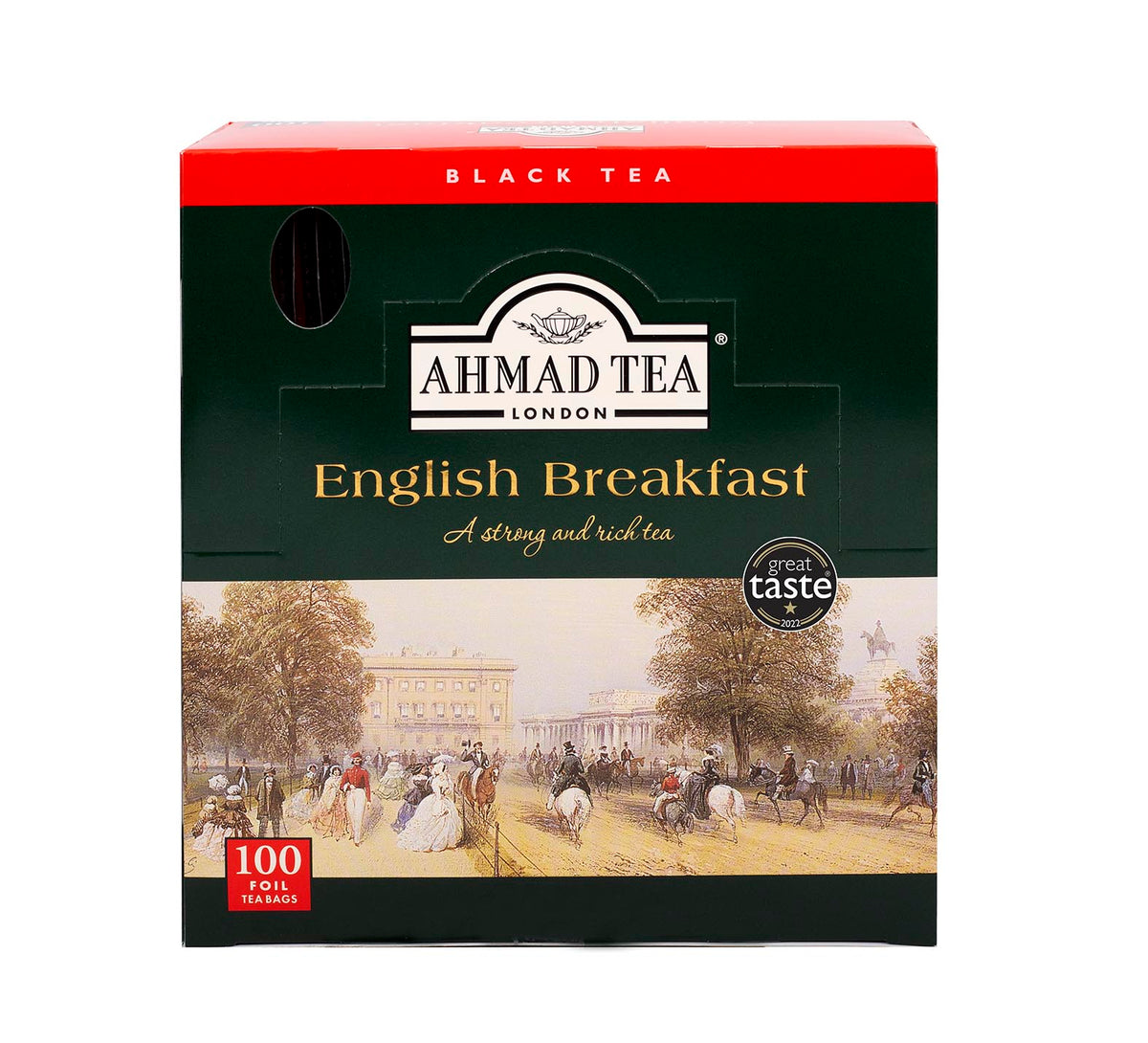 English Breakfast | Ahmad Tea | 100 bustine
