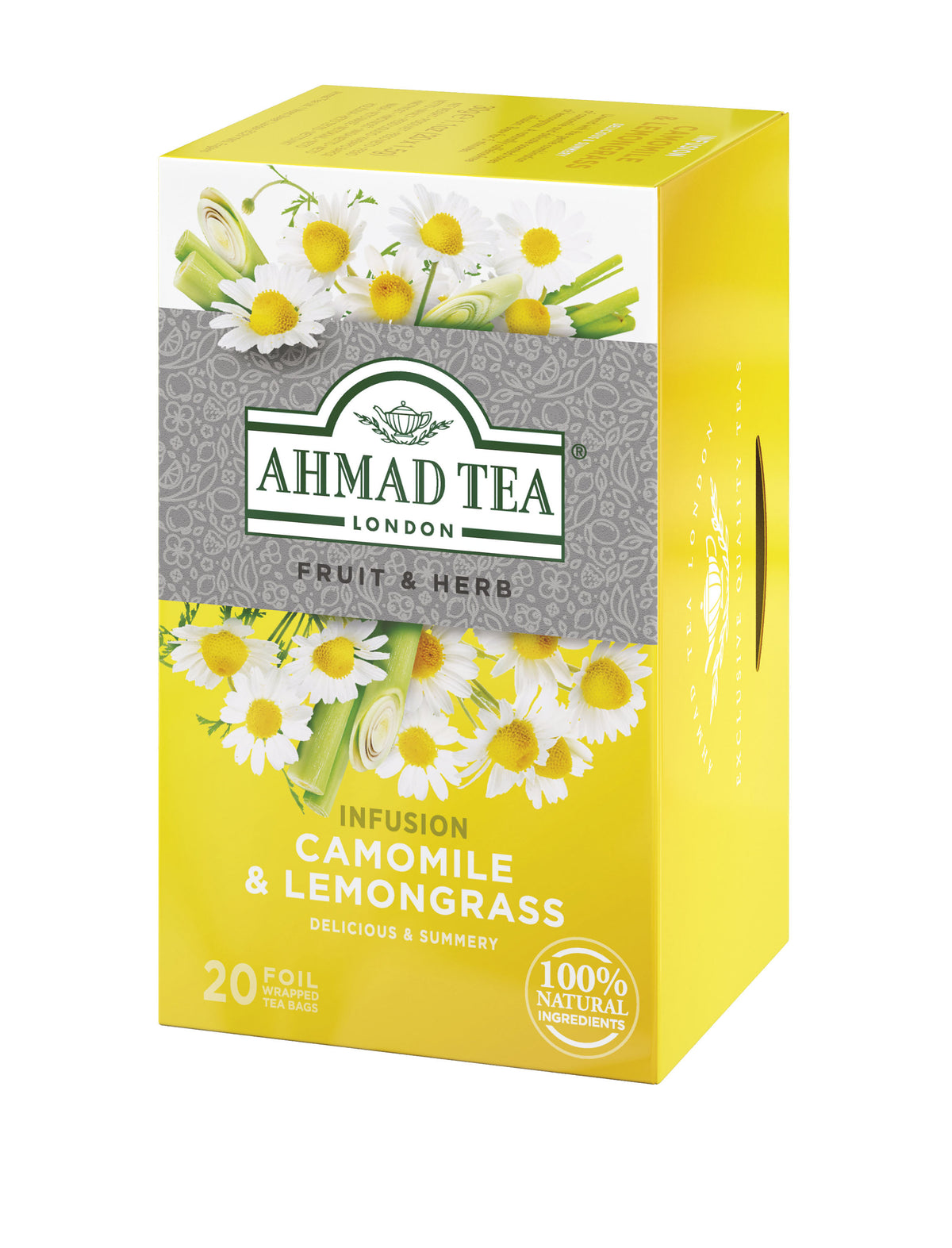 Infuso Camomilla e citronella | 20 bustine per confezione | Cartone con 6 confezioni