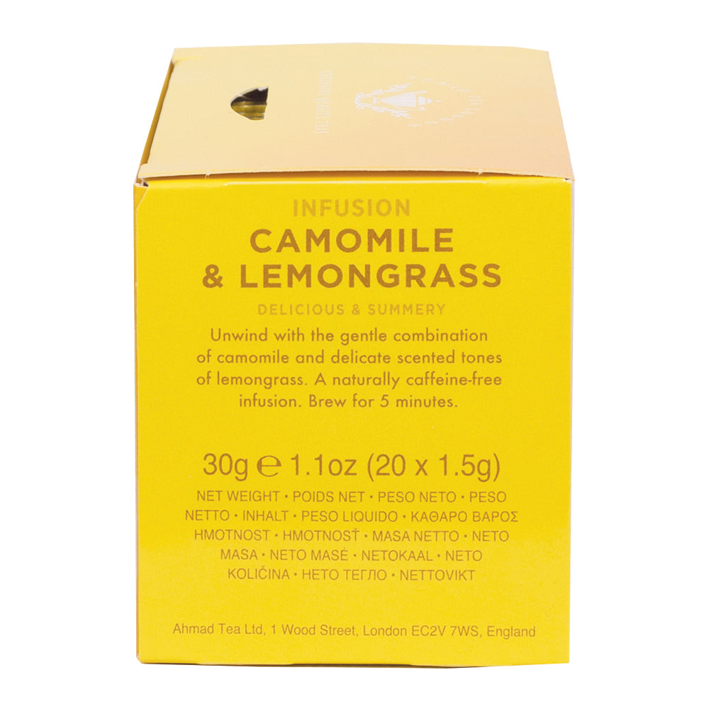 Infuso Camomilla e citronella | Ahmad Tea | 20 bustine