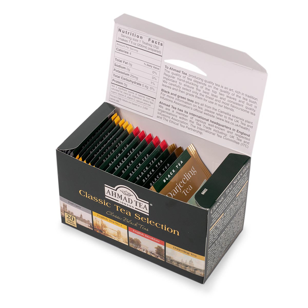 Classic Tea Selection | Selezione di 4 tè neri | 20 bustine
