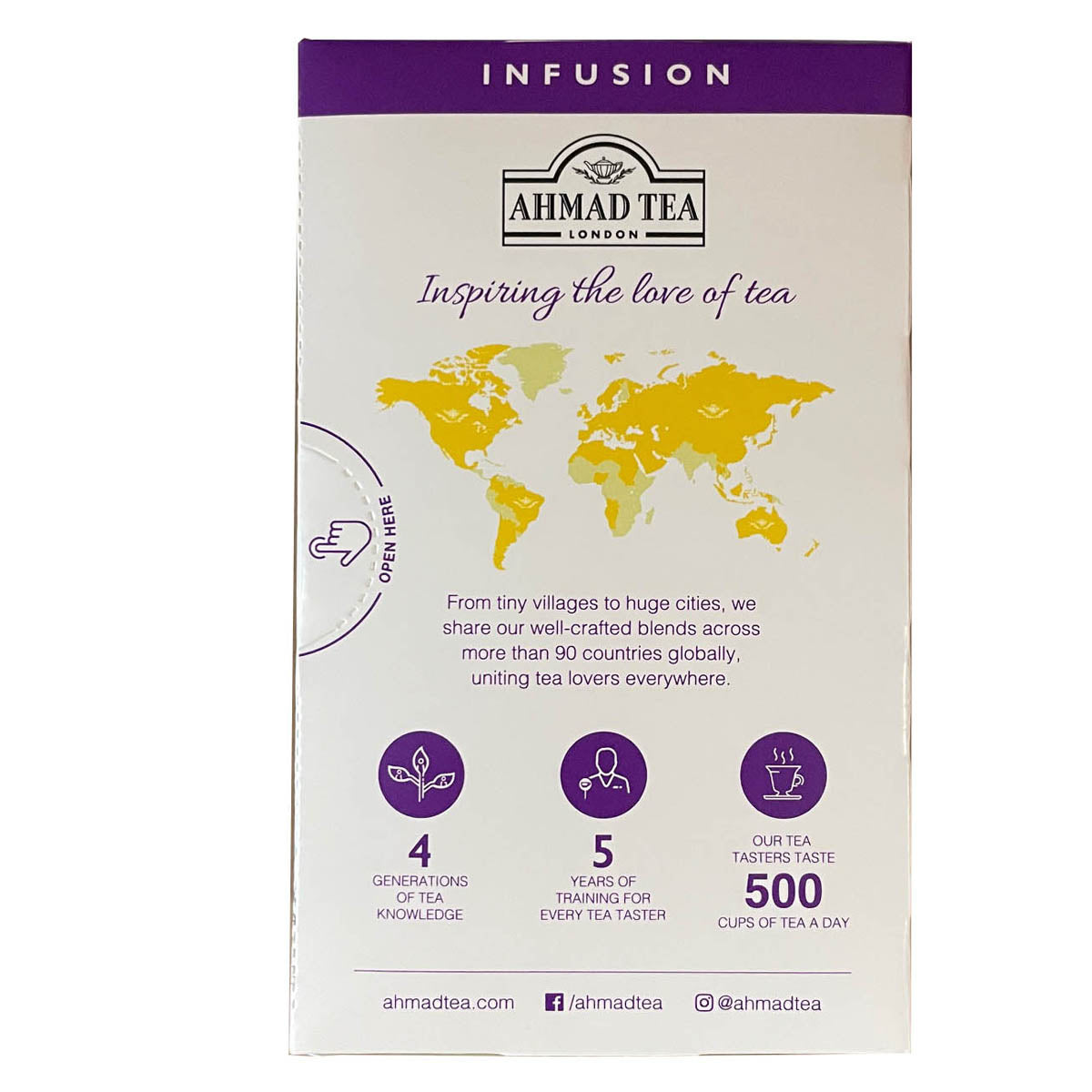 Cold brew | Infuso | Ciliegia e Fragola | Ahmad Tea | 20 bustine