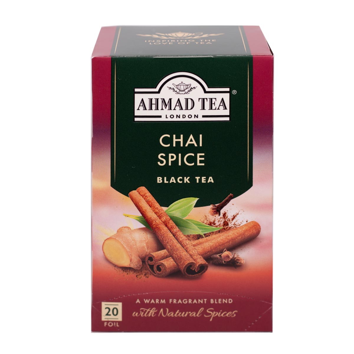 Chai Spice | 20 teabags each pack | Box of 6