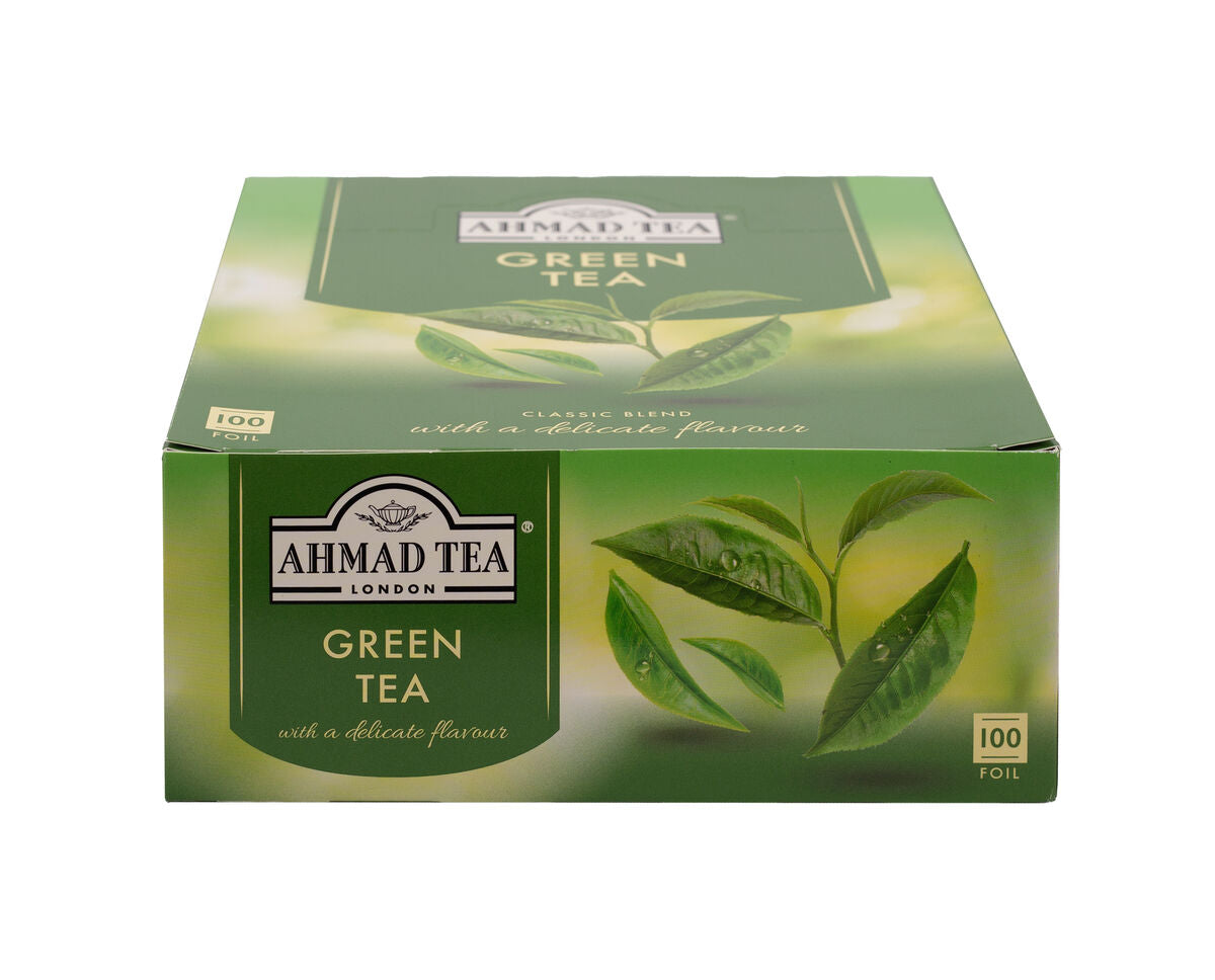 Green Tea Pure | Ahmad Tea | 100 bustine di tè verde