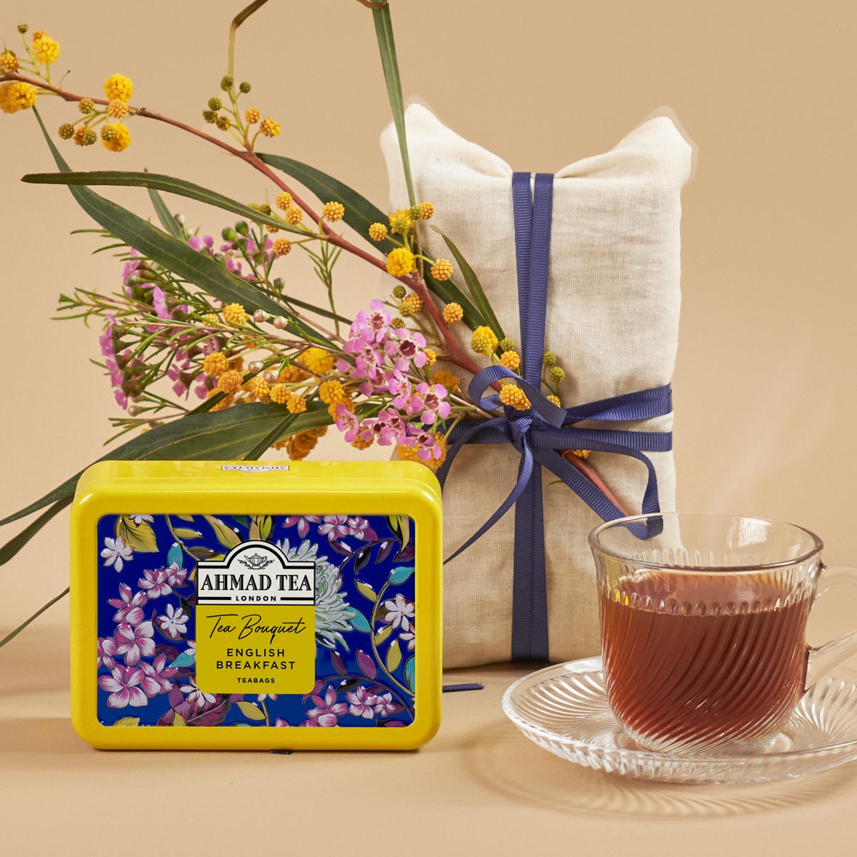 Tea Bouquet | Selezione English Breakfast | Ahmad Tea | 10 bustine