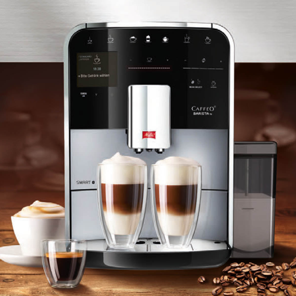 Melitta e Caffè Corsini, Macchine automatiche per caffè in grani