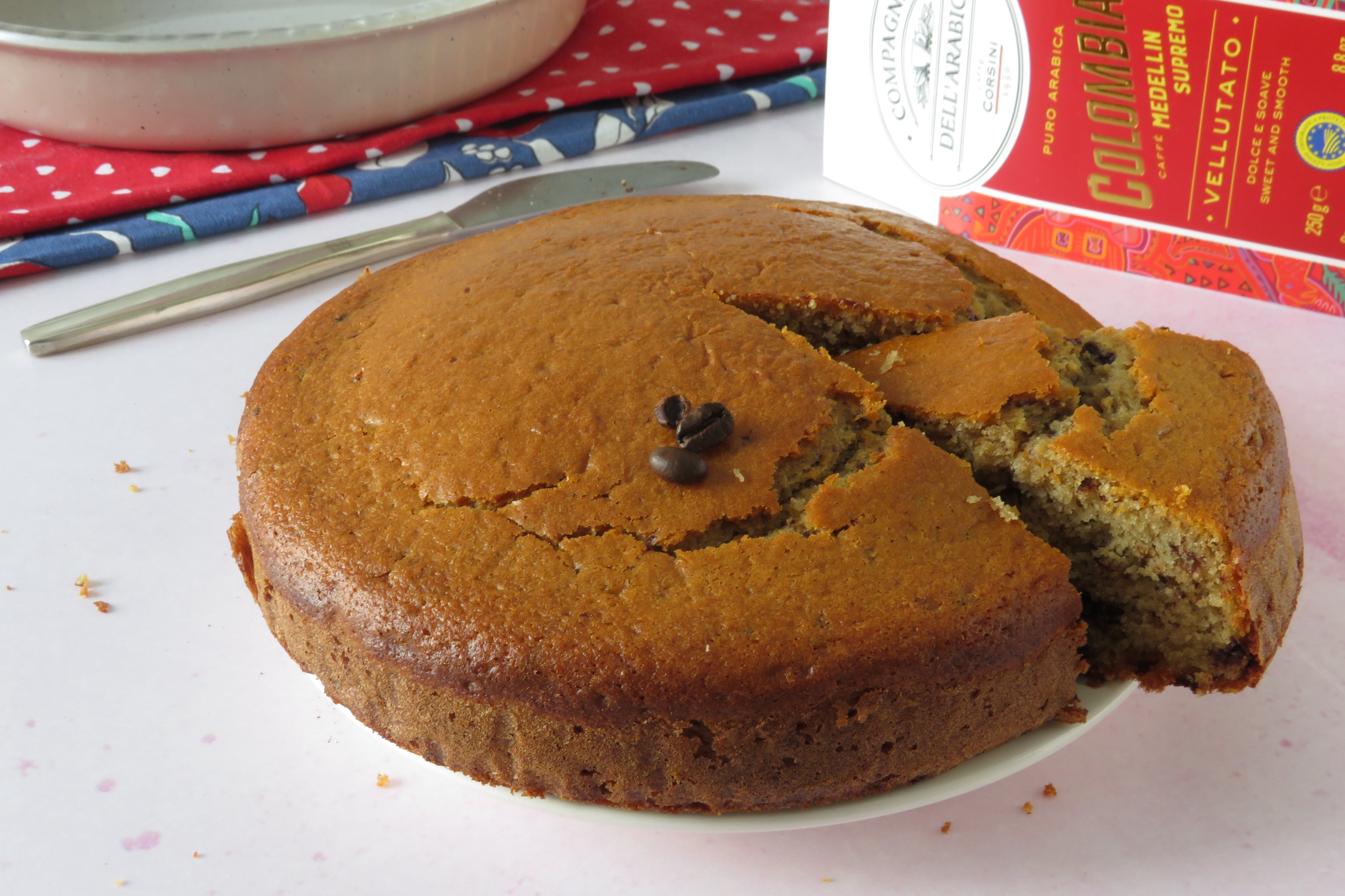 Torta cioccolato e caffè