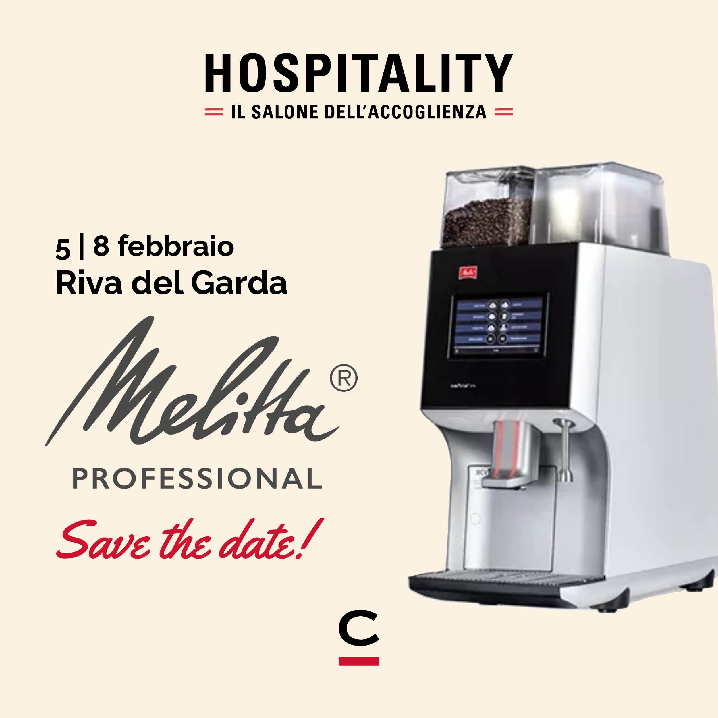 CAFFÈ CORSINI PORTA L’ECCELLENZA DI MELITTA PROFESSIONAL ALLA FIERA DI RIMINI HOSPITALITY