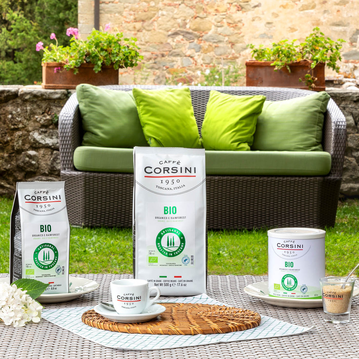 Caffè biologico nuova gamma di caffè, Caffè Corsini