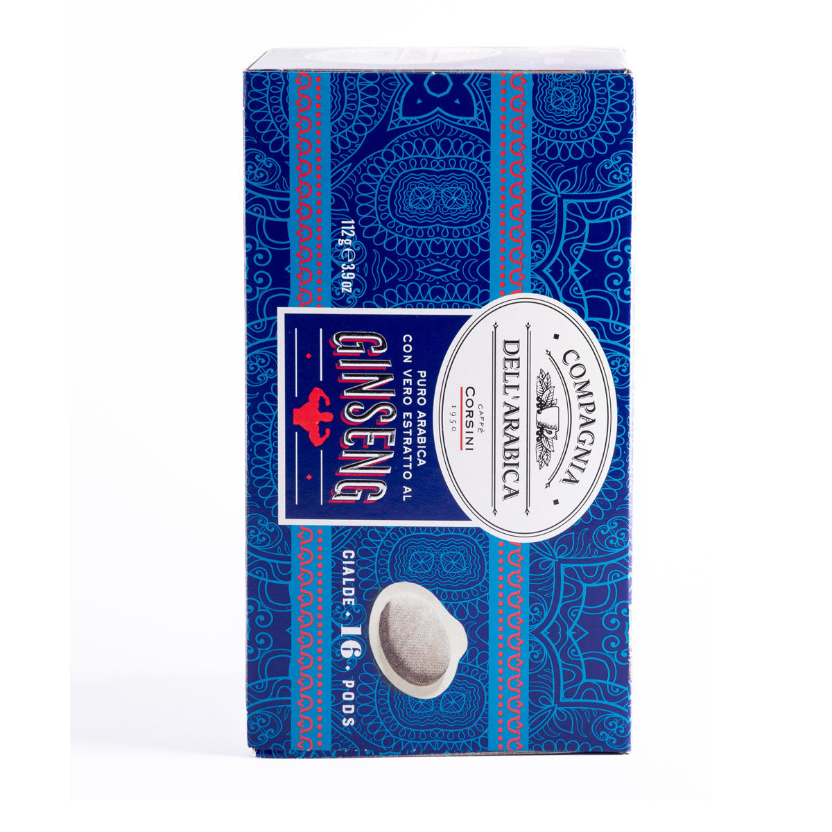 Coffee pods | Ginseng | 100% Arabica | 16 pieces