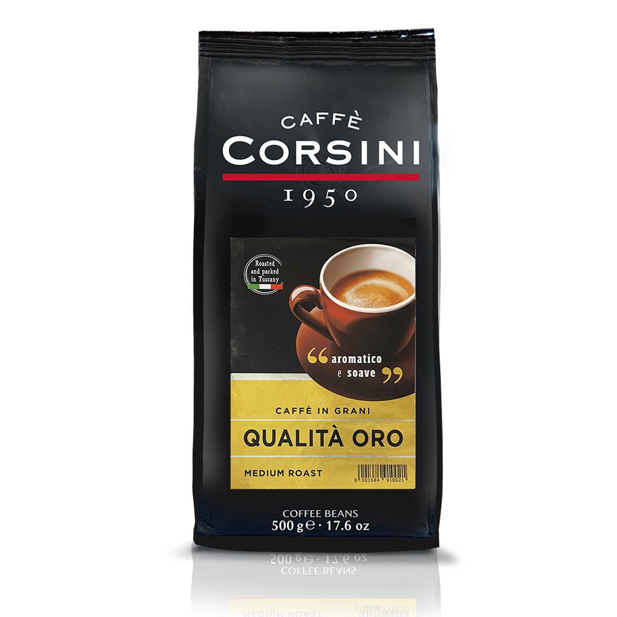 Caffè in grani | Qualità Oro | 500g | Cartone con 15 confezioni