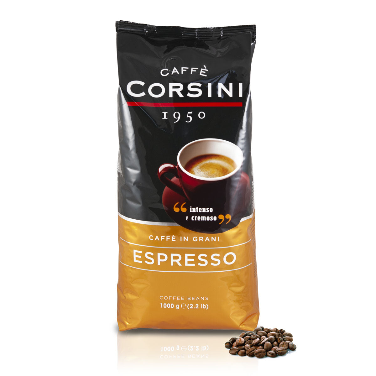 Caffè in grani Espresso 1Kg Caffè Corsini