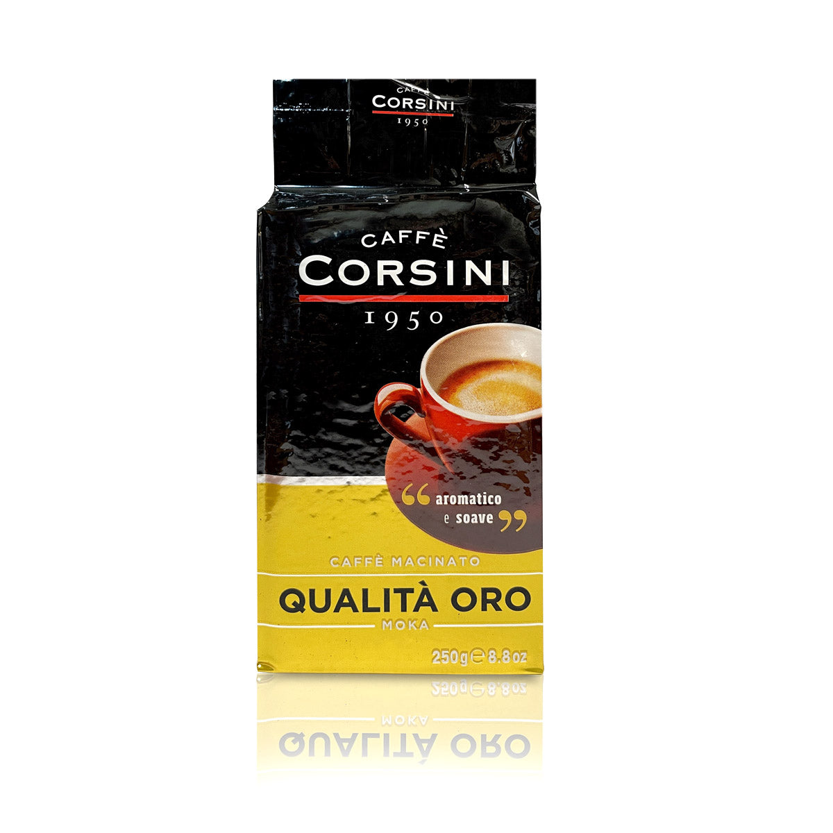Caffè macinato | Qualità Oro | 250g | Cartone con 20 confezioni