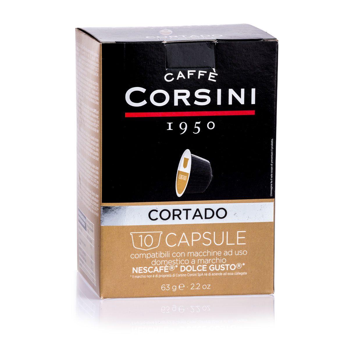 Capsule di caffè compatibili Nescafè® Dolce Gusto® | Cortado | 10 pezzi