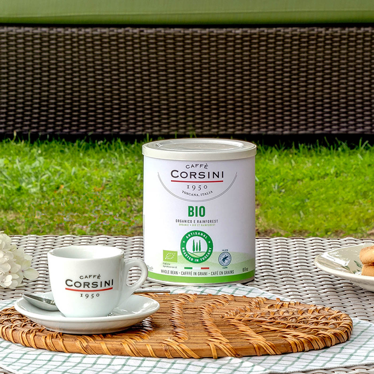 Caffè biologico e Rainforest in grani, BIO, 250g | Nuova gamma home Caffè Corsini