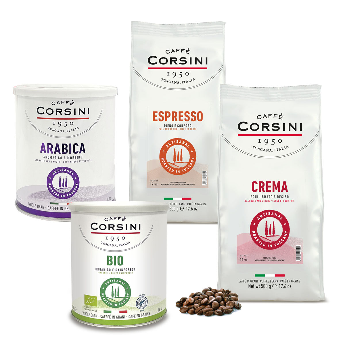 Caffè in grani | Set degustazione Nuova Gamma