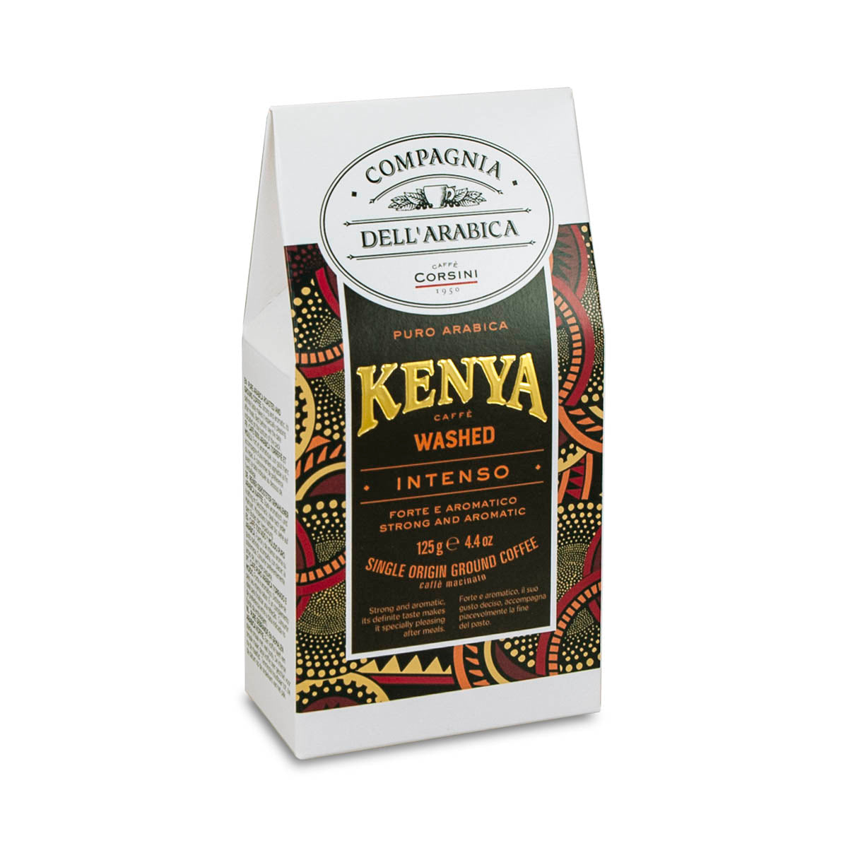 Caffè macinato | Kenya Washed | 100% Arabica | Confezione da 125g