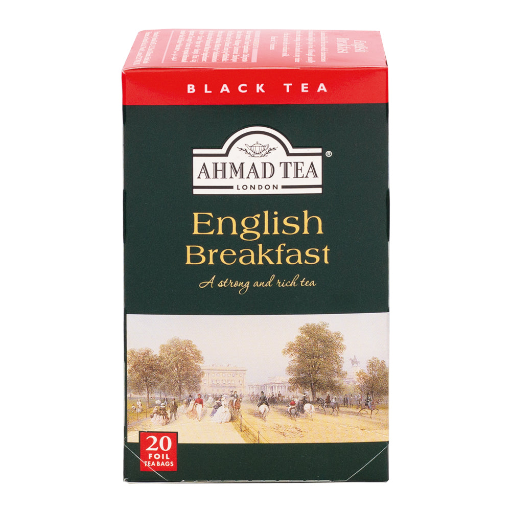 English Breakfast | 20 bustine ogni confezione | Cartone da 6