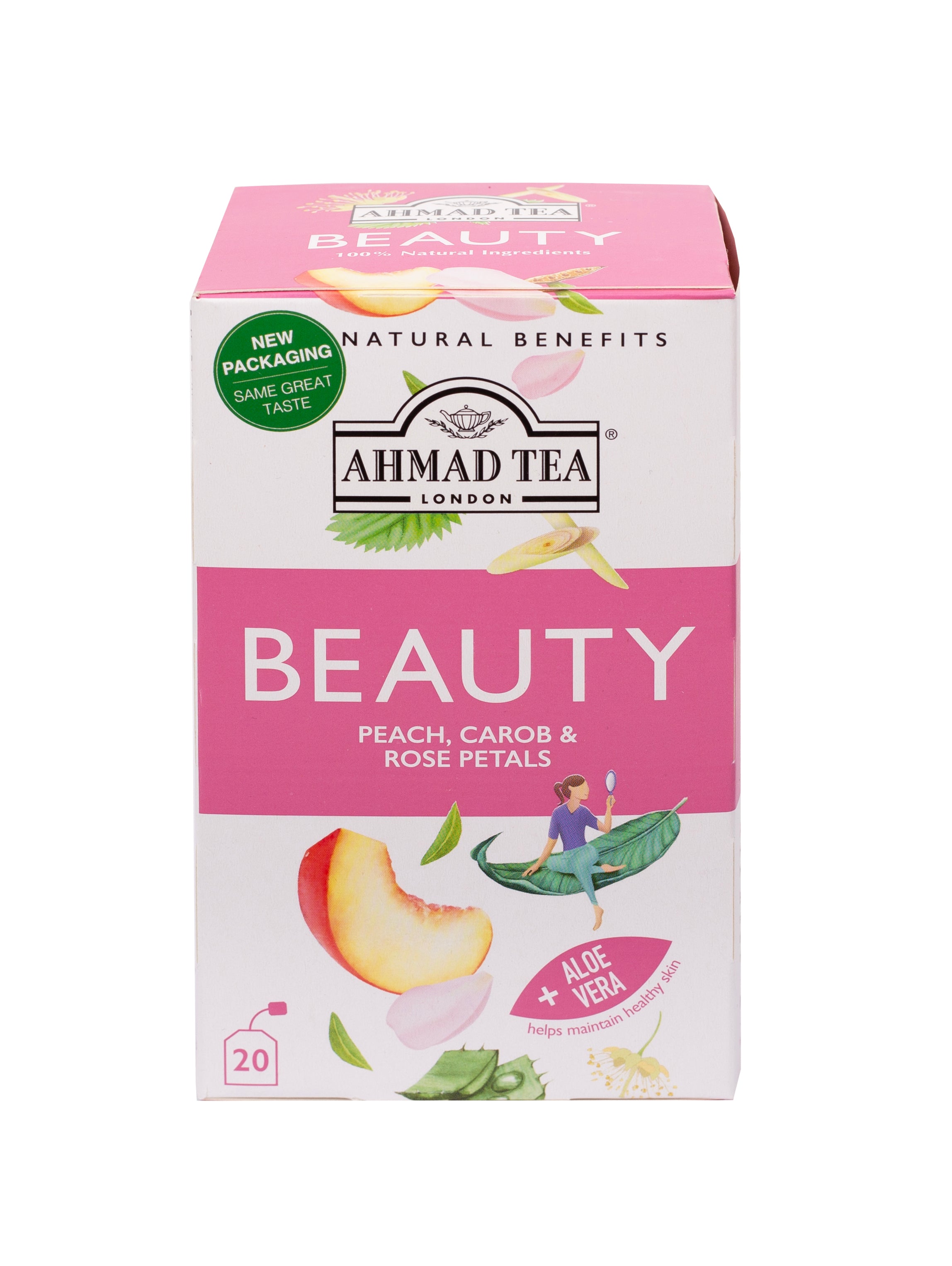 Tisana Beauty | 20 bustine per confezione | Cartone da 6