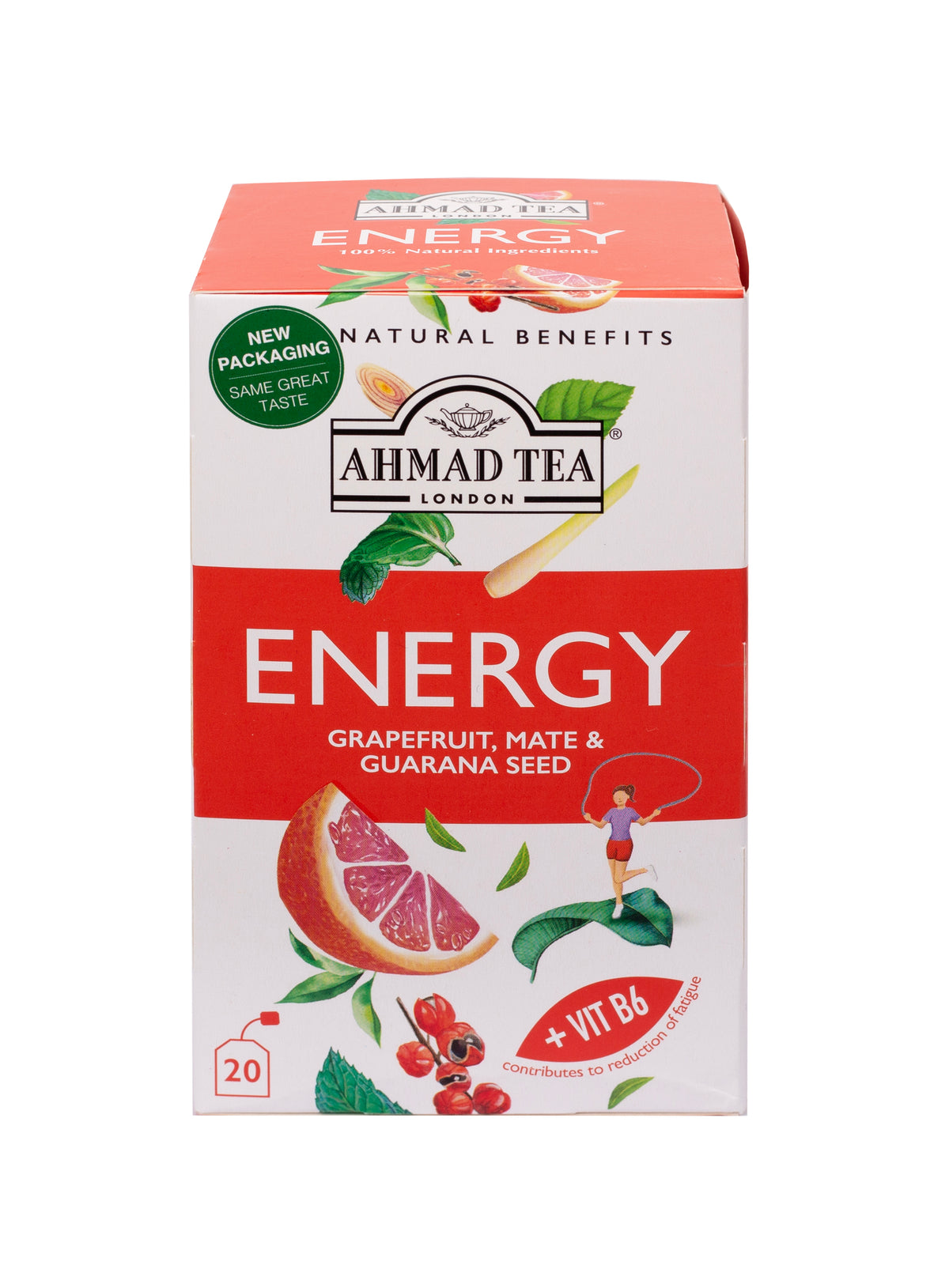 Tisana Energy | 20 bustine per confezione | Cartone con 6 confezioni
