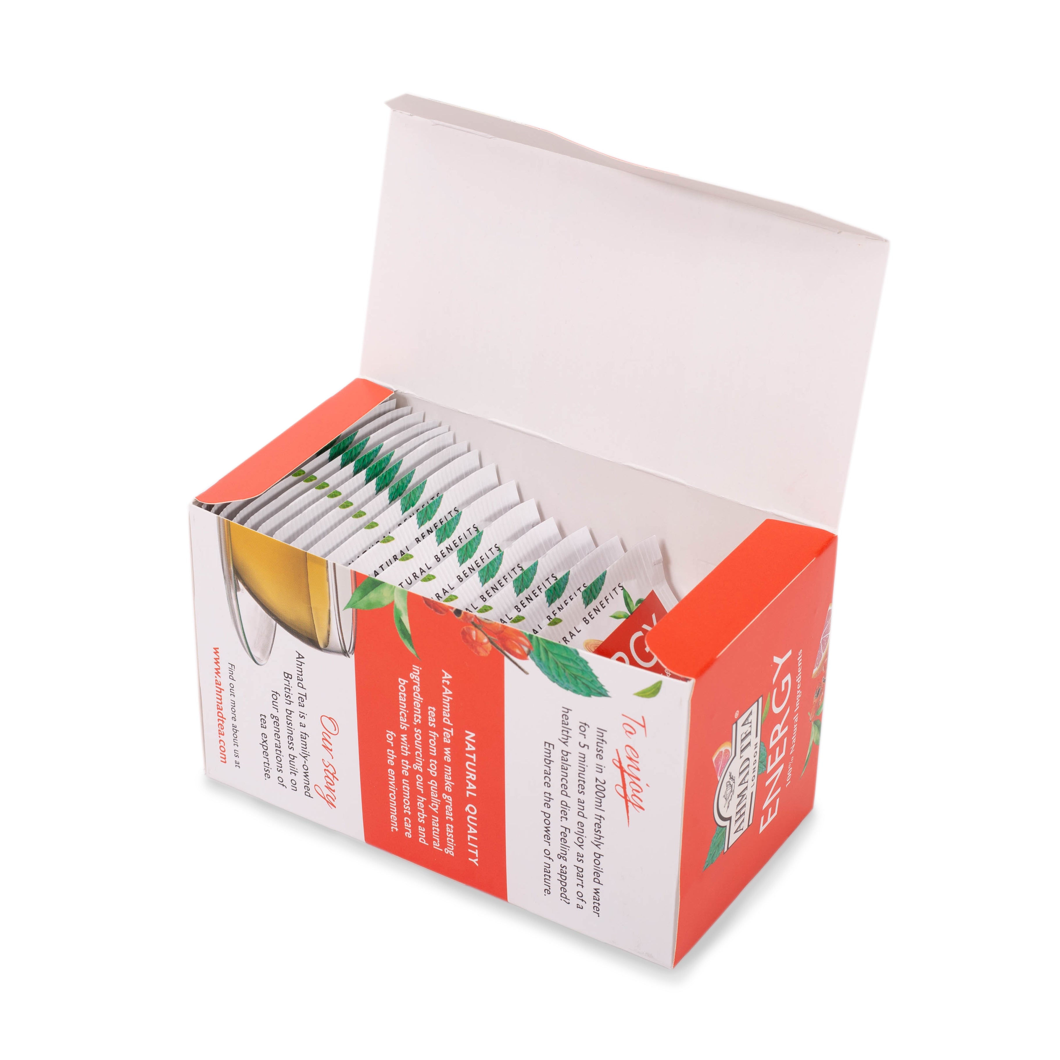 Tisana Energy | Ahmad Tea | 20 bustine