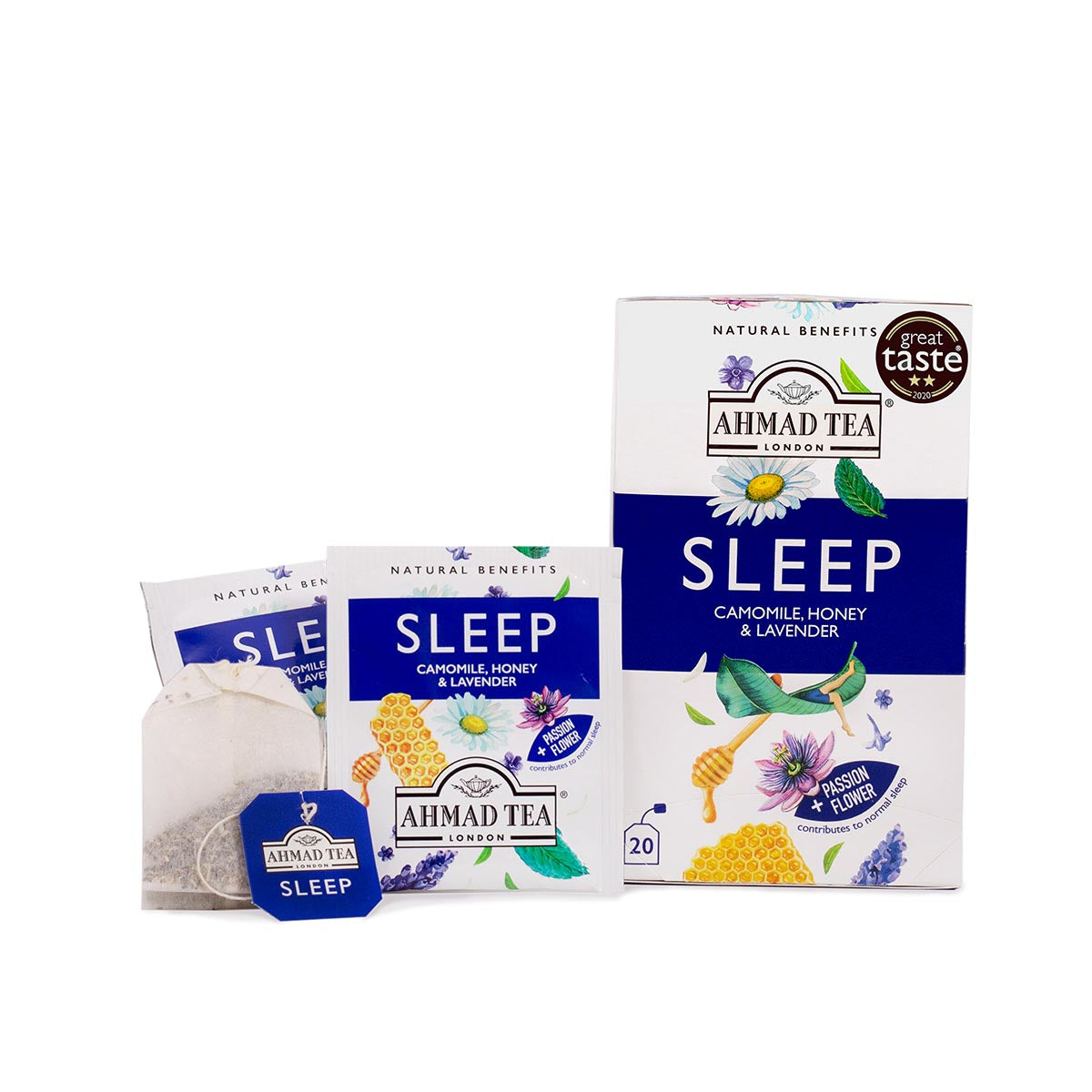 Infuso Sleep - Sonno | 20 bustine per confezione | Cartone con 6 confezioni