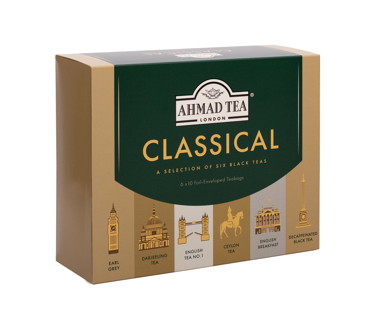 Classical Selection | Selezione per gli amanti del tè nero | Ahmad Tea | 60 bustine
