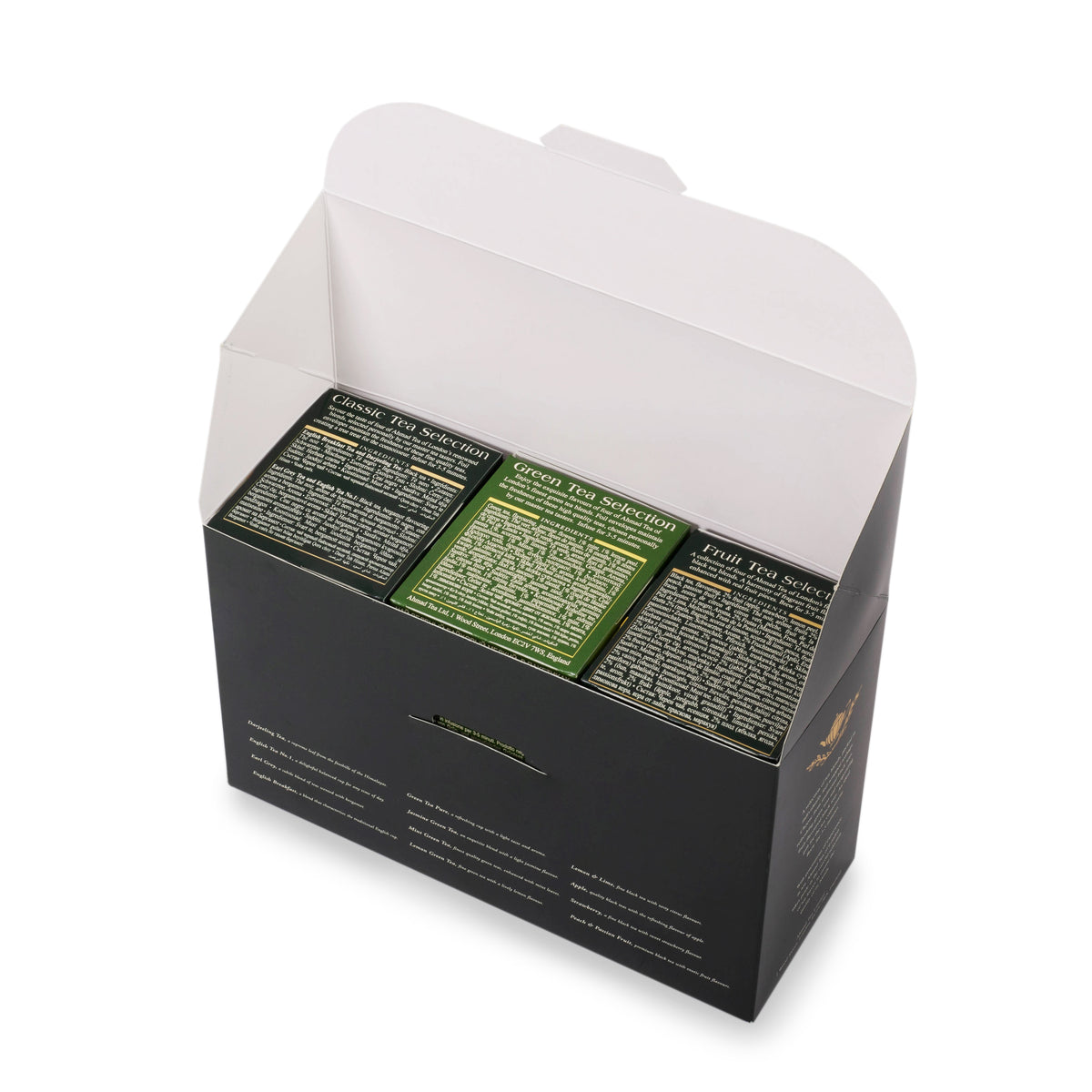 Twelve Teas Selection | Selezione di tè neri e verdi | 60 bustine