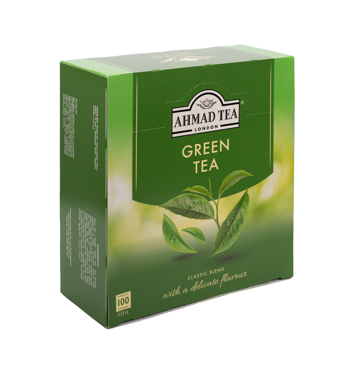 Green Tea Pure | Ahmad Tea | 100 bustine di tè verde