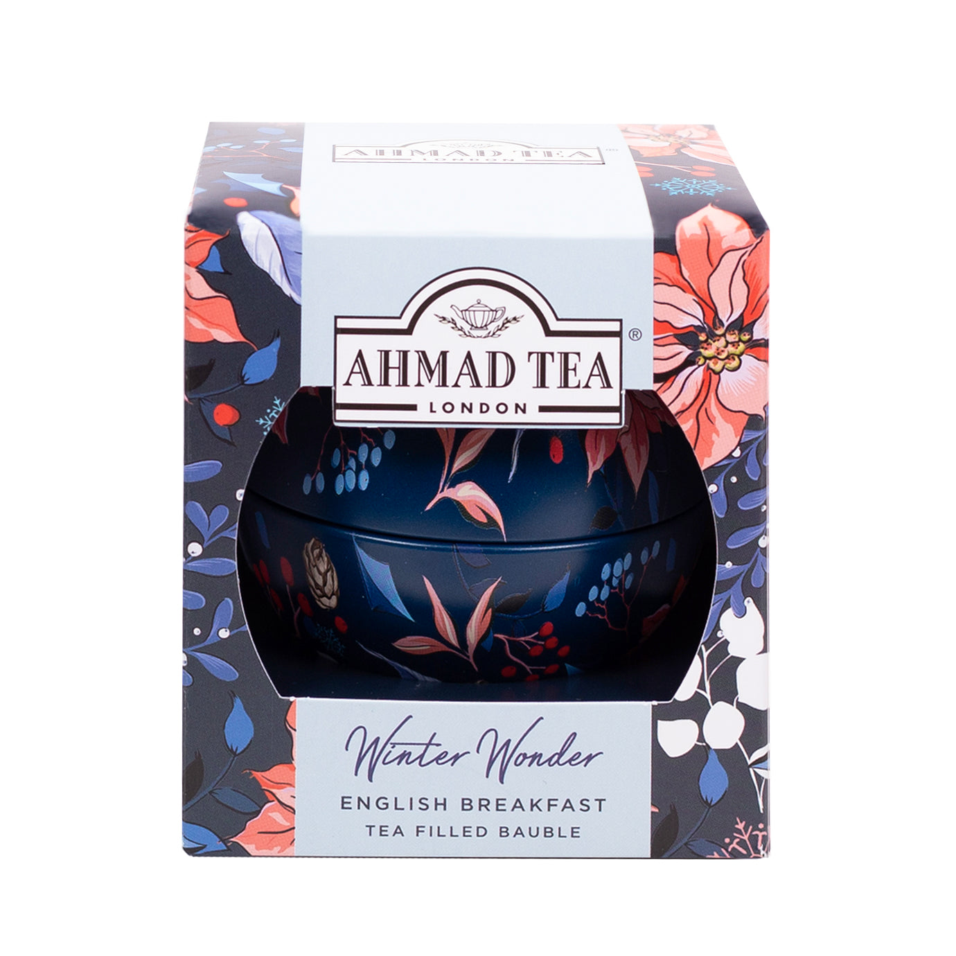 Pallina di Natale con tè sfuso in foglie | Winter Wonder | Tè English Breakfast | 25g