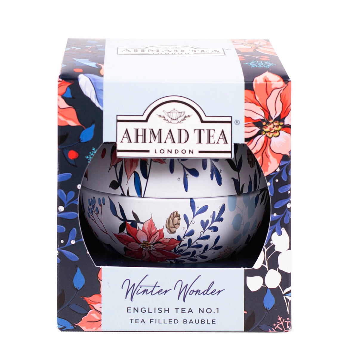 Pallina di Natale con tè sfuso in foglie | Winter Wonder | English Tea N°1 | 25g