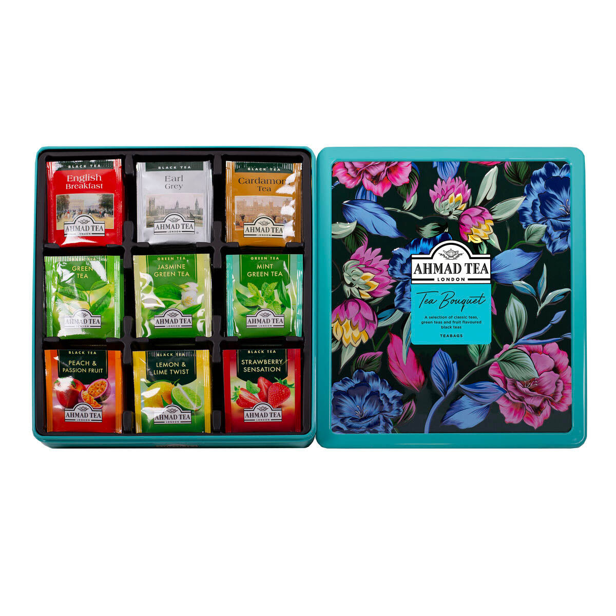 Tea Bouquet |  Selezione di tè assortiti | Ahmad Tea | 72 bustine