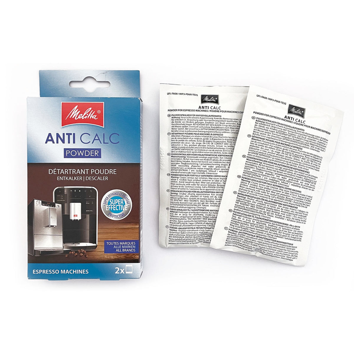 Melitta® Anti Calc | Polvere decalcificante per macchine da caffè automatiche